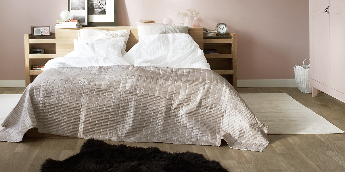 wood floors in bedroom