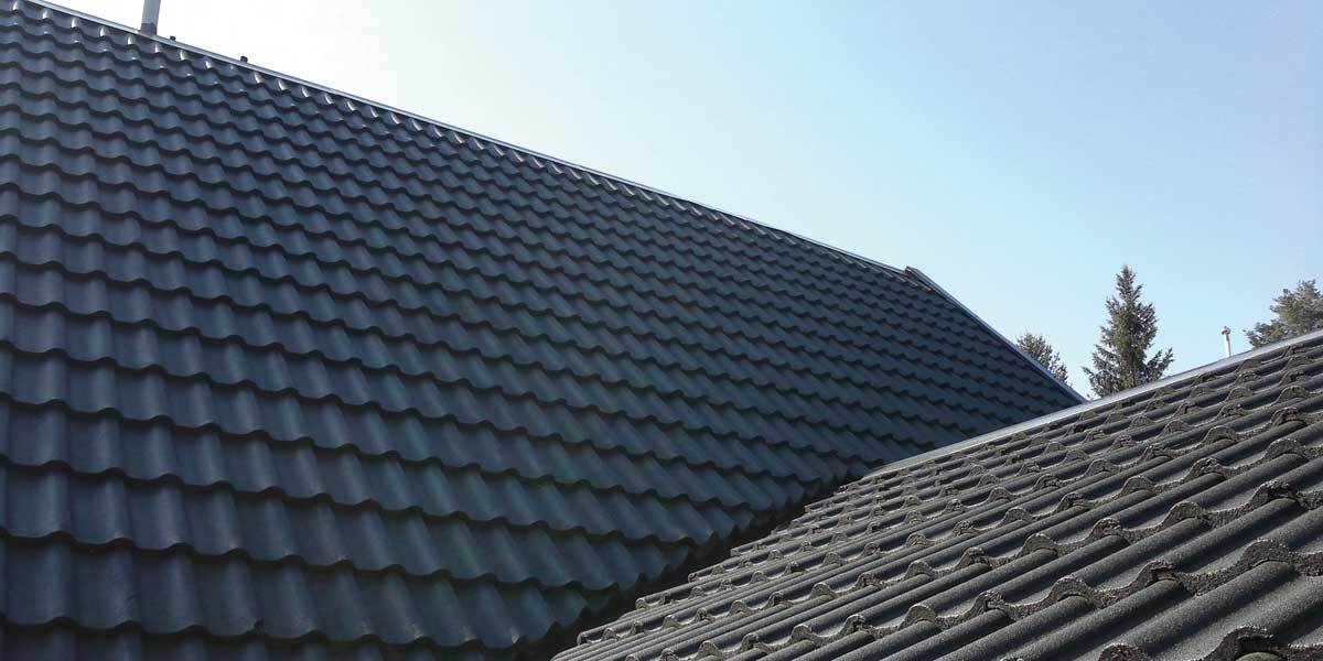 Roof cleaning detergent