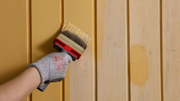 Exterior wall painting