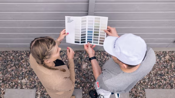 Choosing the right exterior colour