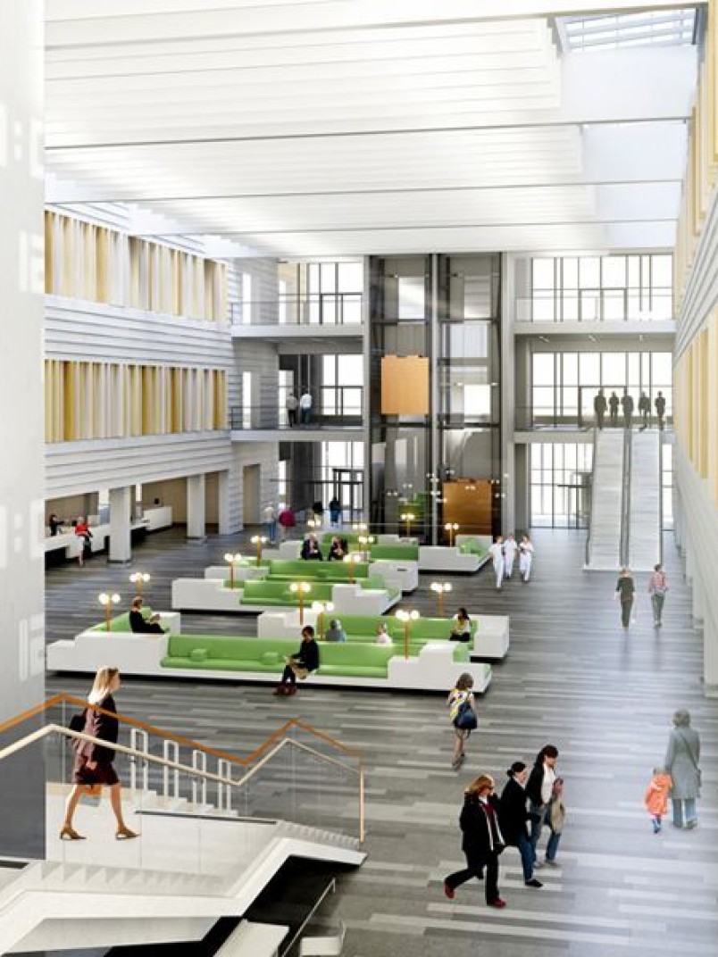 One of Europe's biggest and most environmentally friendly hospital projects