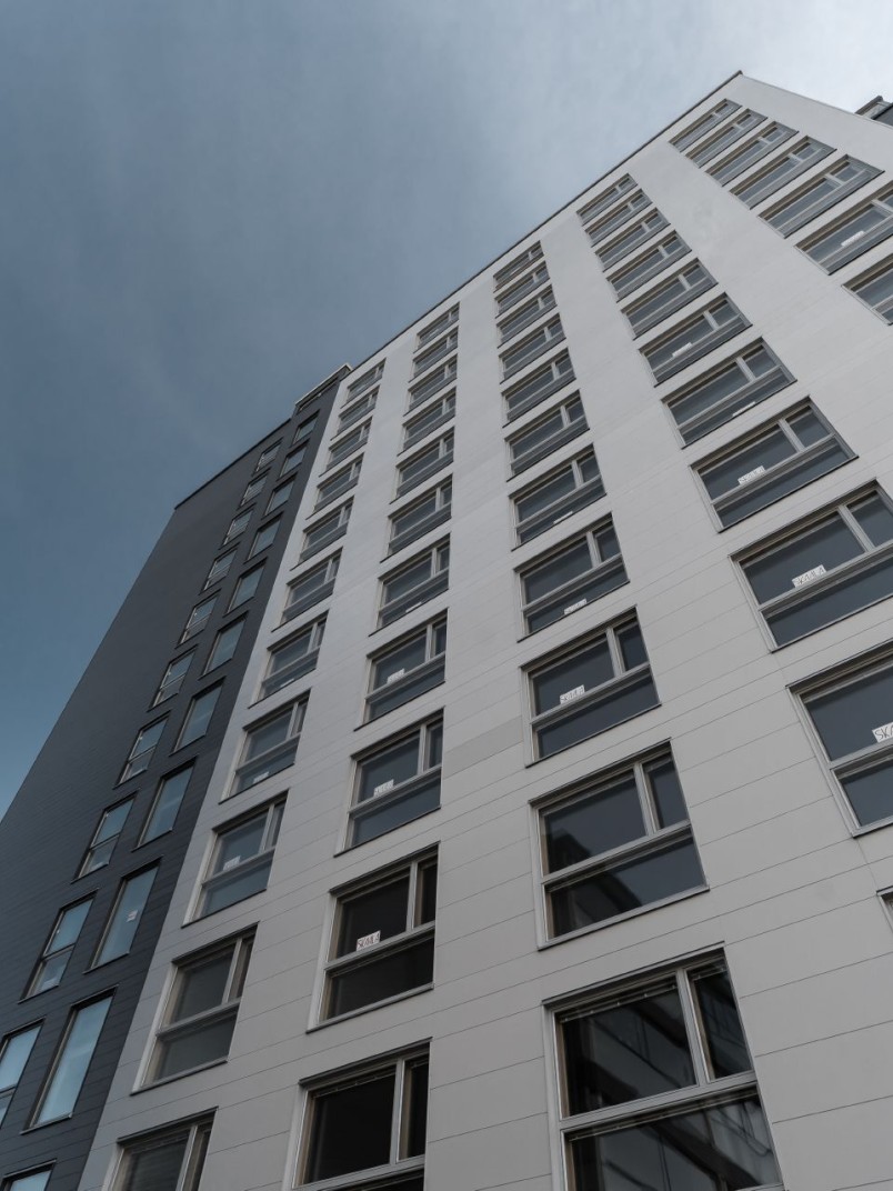 Exterior wooden boards