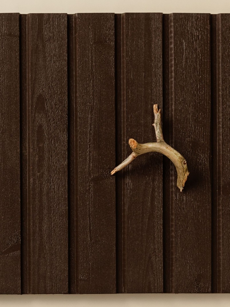 popular wooden facade colour brown Q707