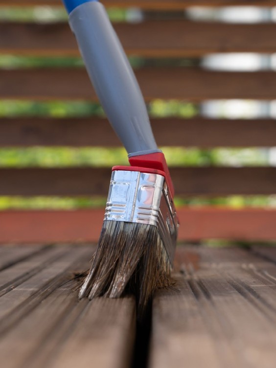 wooden deck maintenance