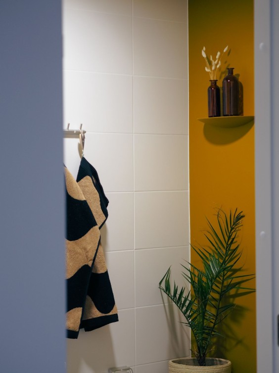 bathroom wall painting ideas