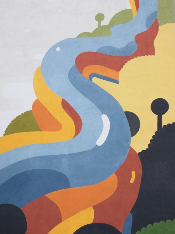 Repainted façade brings fresh appeal to campus building