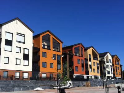 wooden facade colour options