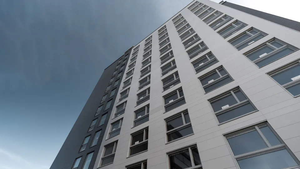 Exterior wooden boards