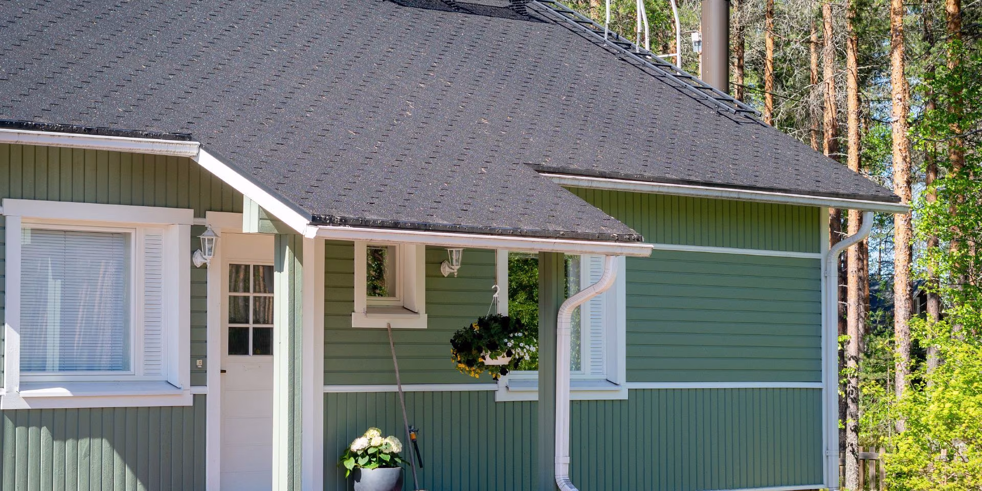 Green house exterior