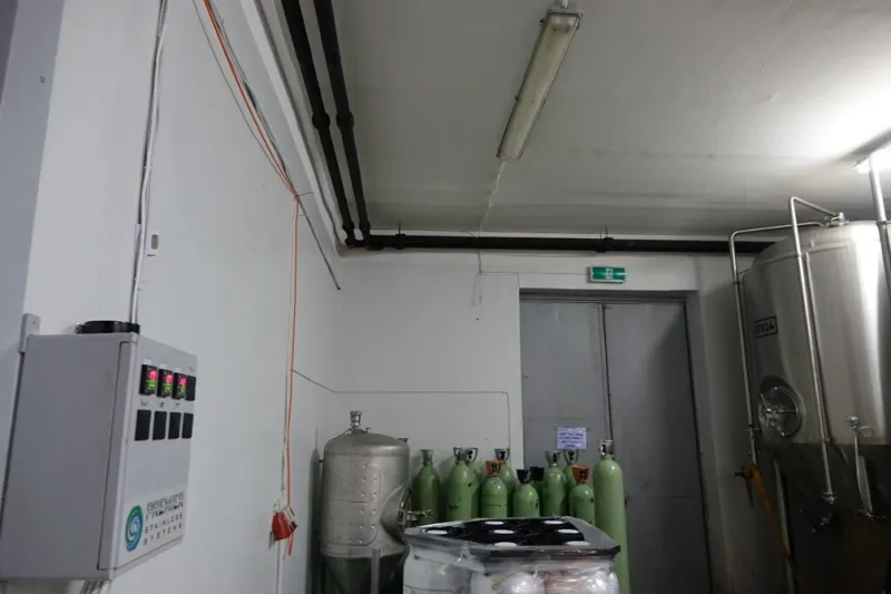 Wall after Tikkurila paint job