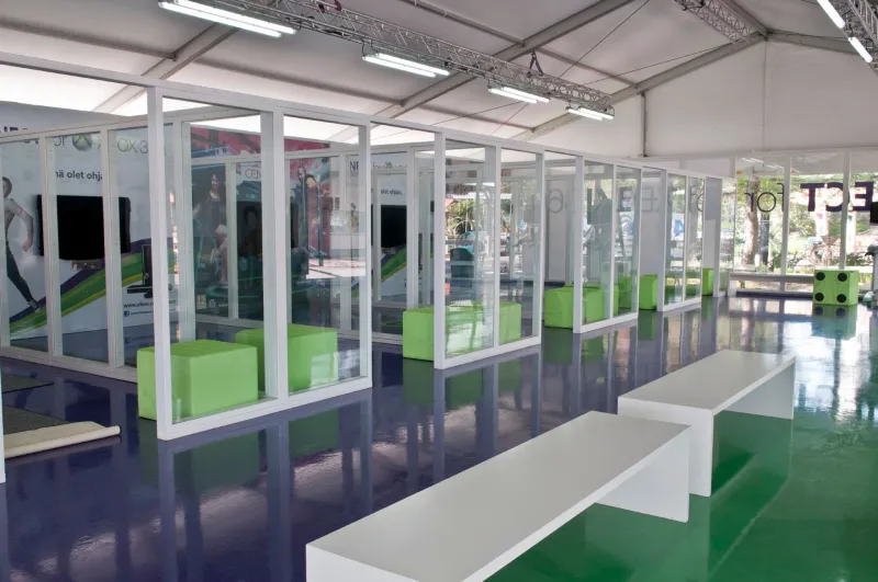 Coating solutions for floors in public and commercial buildings