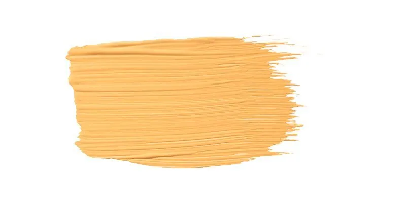 Warm and luminous yellowish-orange that’s filled with memories of scorching heat