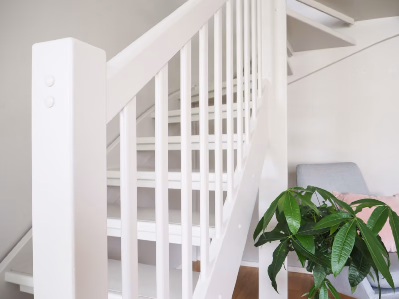 Wooden stairs