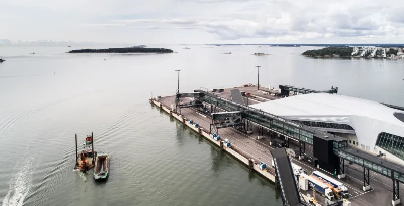 West Harbour in Helsinki